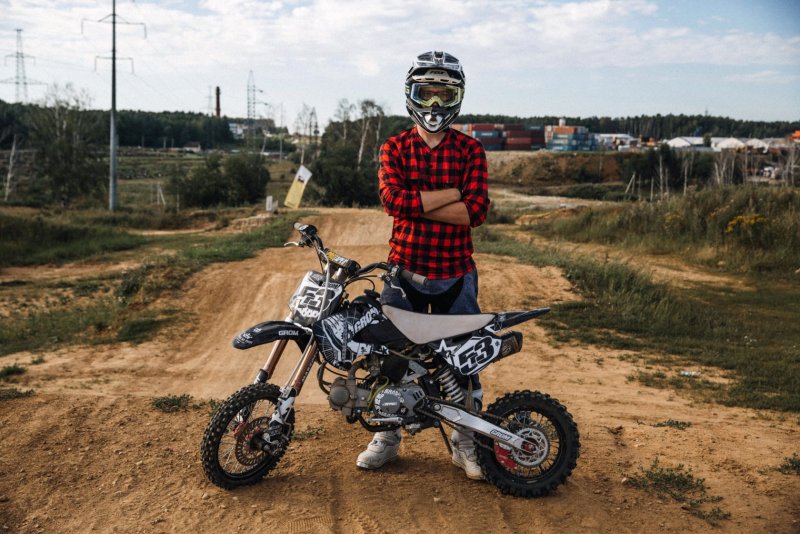 Мотокросс Kawasaki