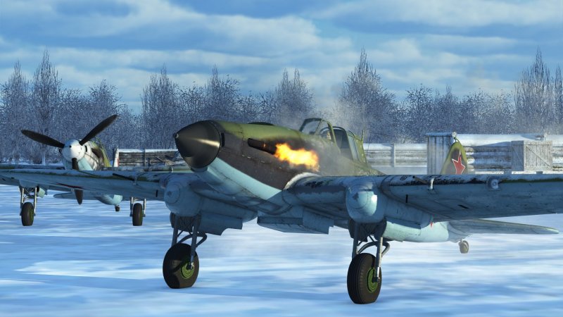 Самолёт ил-2 Штурмовик