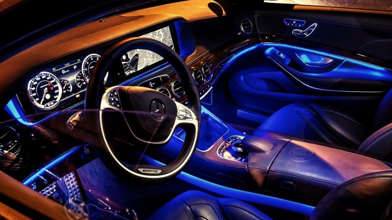 Mercedes Benz w222 салон