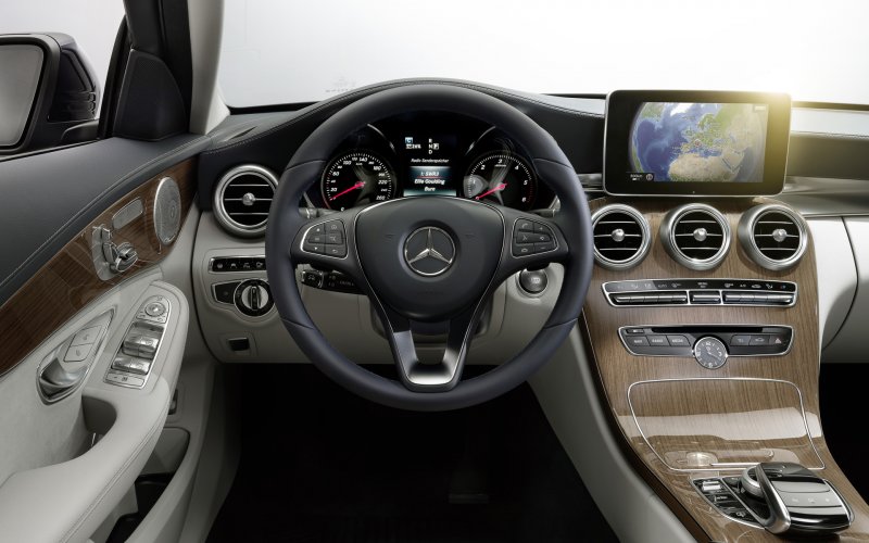 Mercedes Benz c class w205 салон