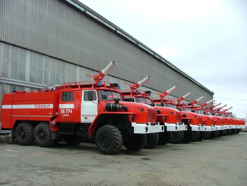 Пожарный Урал 4317