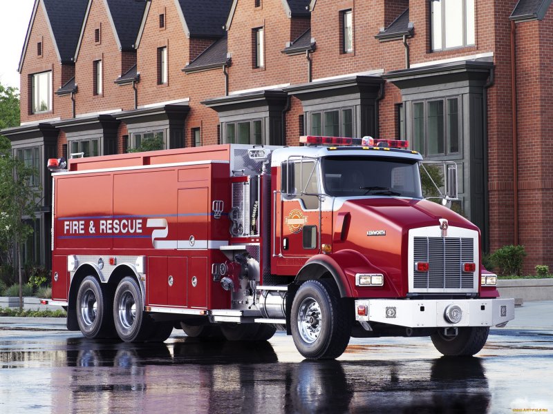 Автомобиль Kenworth t800