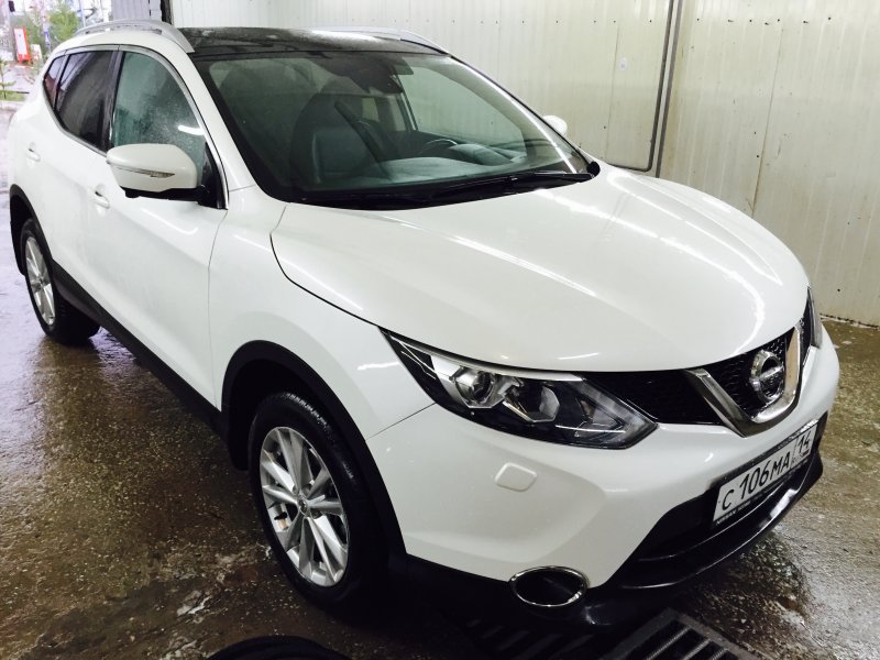 Nissan x-Trail 2017 белый