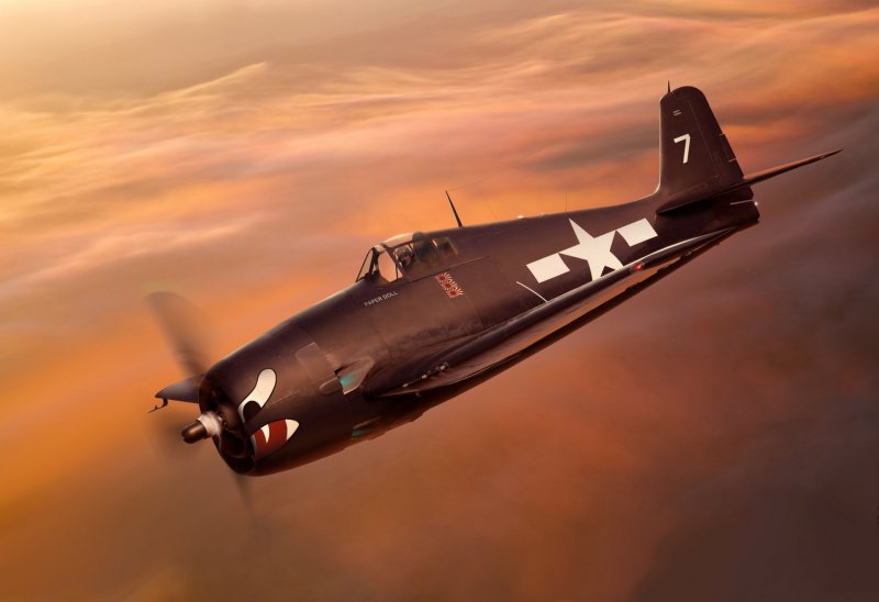 Грумман f6f Хеллкэт