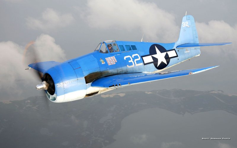 Самолет Grumman f6f Hellcat