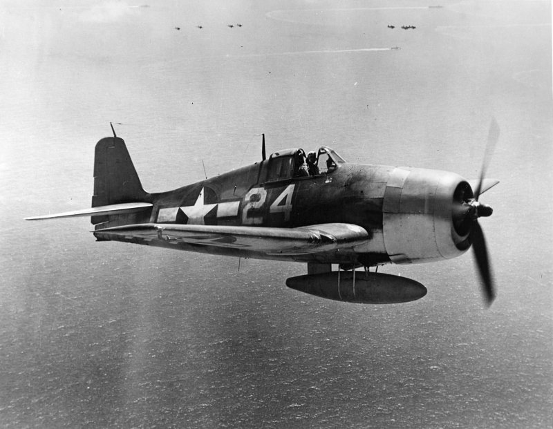 F6f 3 Hellcat USS Essex 1943