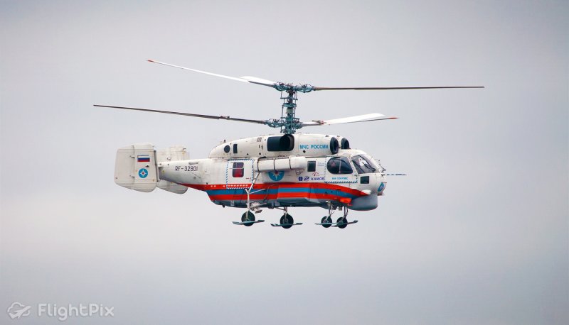 Пожарно-спасательный вертолет ка-32а