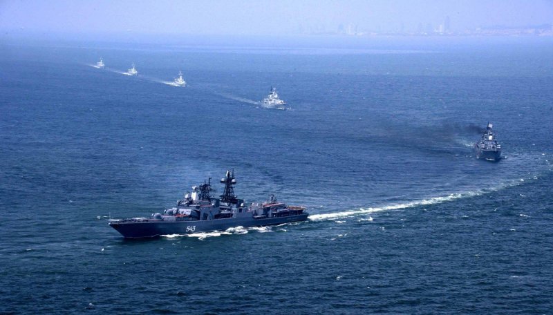 Учения ТОФ ВМФ РФ