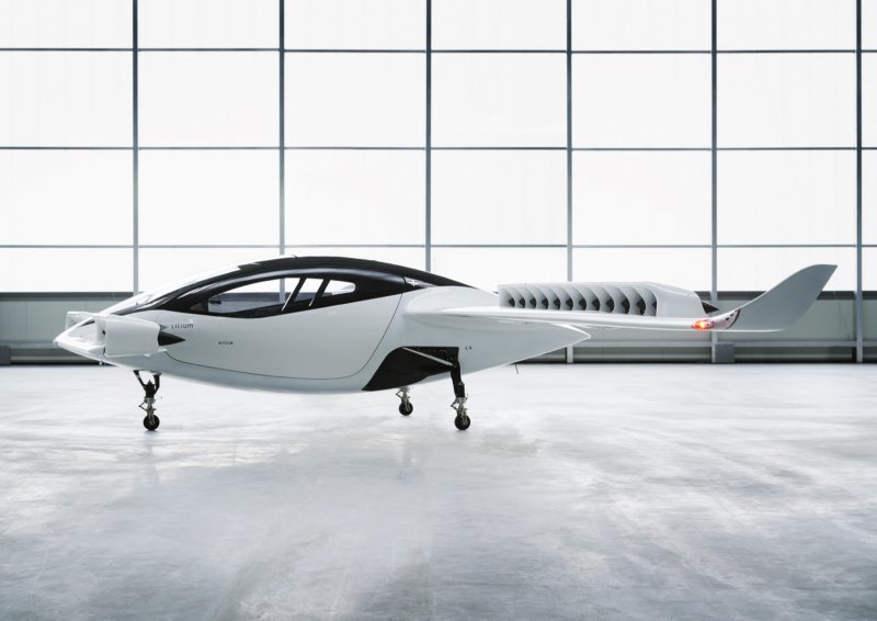 Электрический самолет Lilium Jet