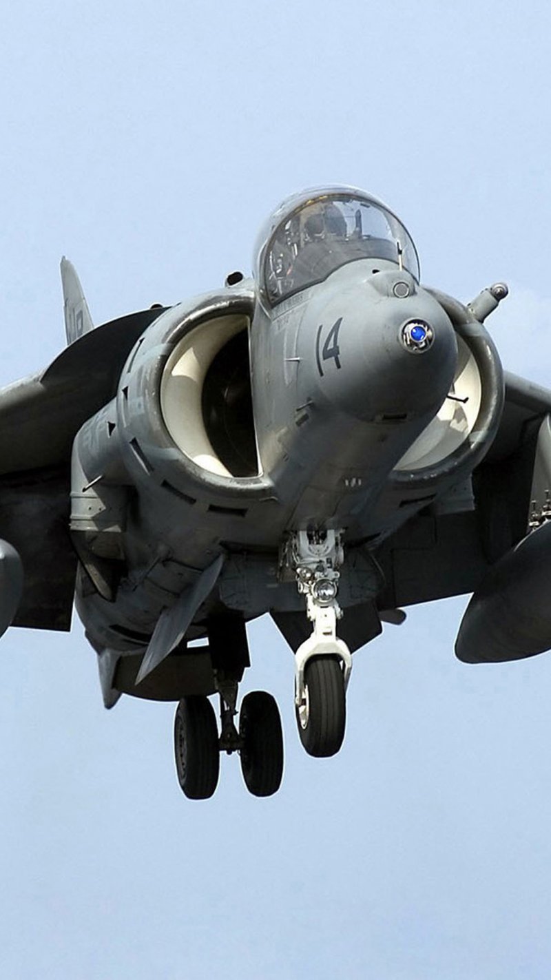 Истребители вертикального взлета Harrier
