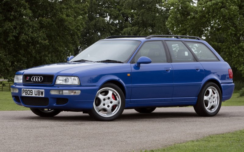 Audi 80 b4 зеленая