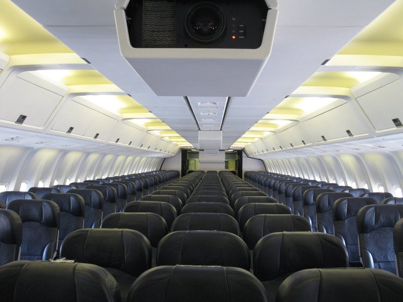 Боинг 737 Роял Флайт салон