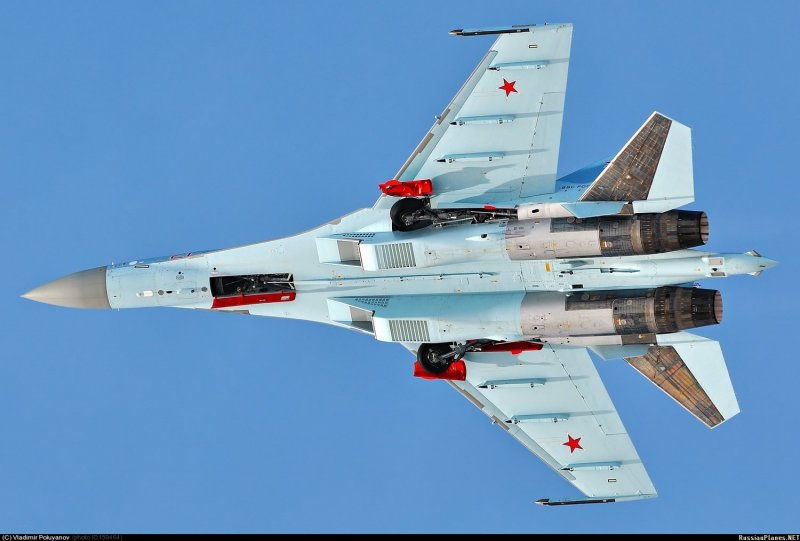 Су-35 неокрашенный