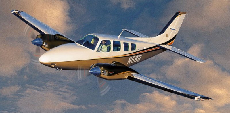 Самолет Beechcraft Baron g58