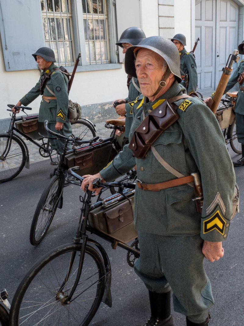 Военные велосипедисты