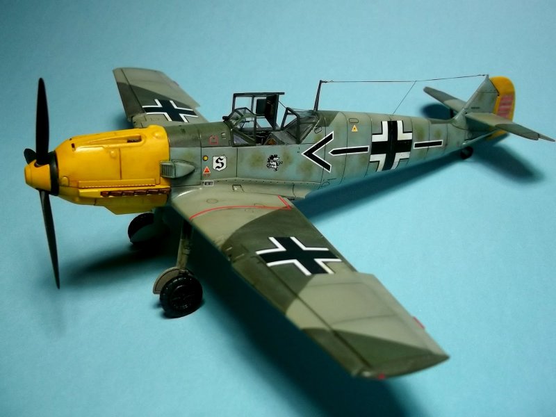 Истребитель Мессершмитт bf 109