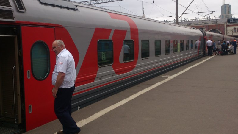 Поезд 152м Москва-Анапа