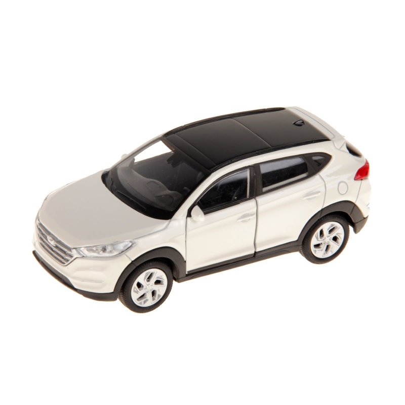 Модель машины 1:34-39 Hyundai Tucson (Welly 43718w цвет: белый)