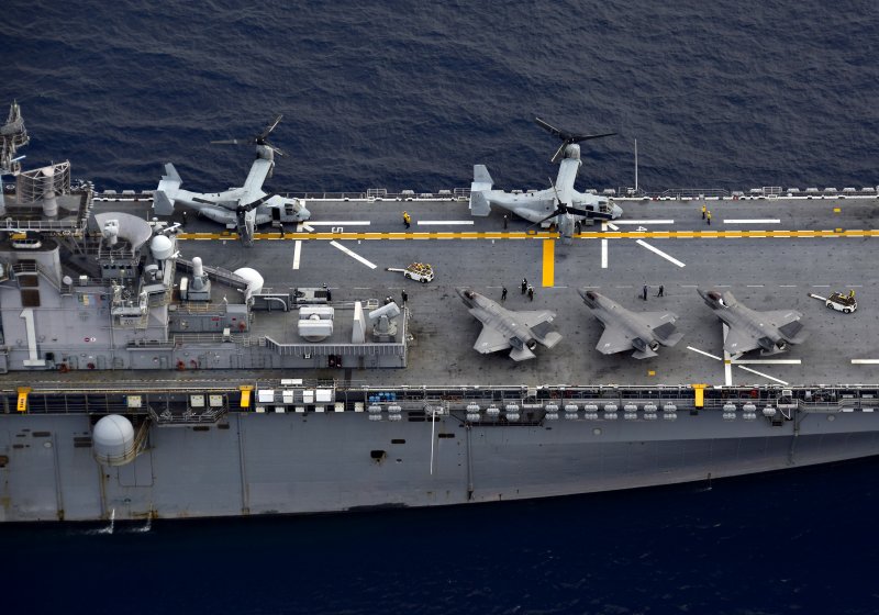 USS Wasp LHD-1 модель