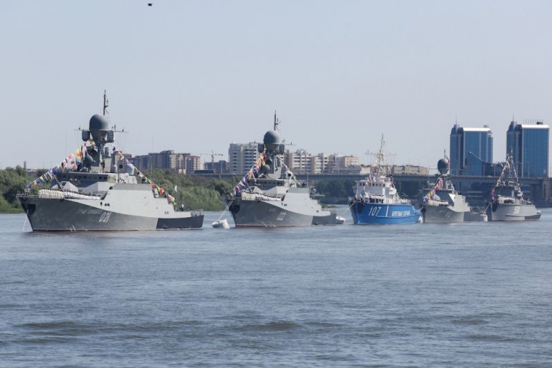 Каспийская флотилия ВМФ России Астрахань
