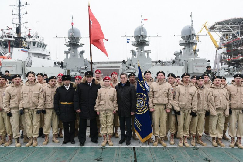 Астрахань - день морского флота.