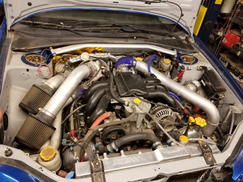 Subaru ez30 турбо