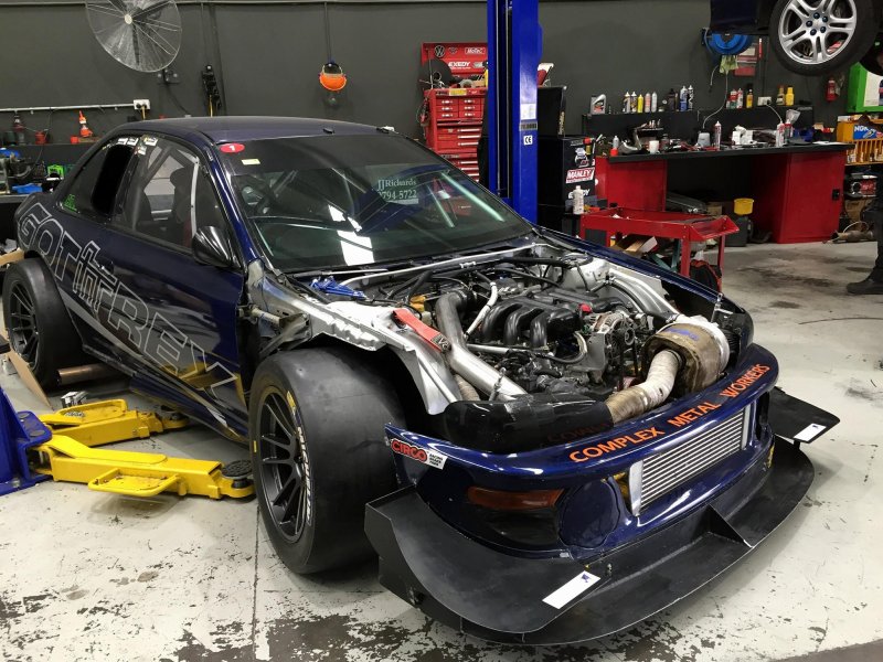 Subaru Impreza турбо гоночная