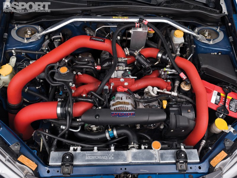 Subaru Impreza WRX мотор