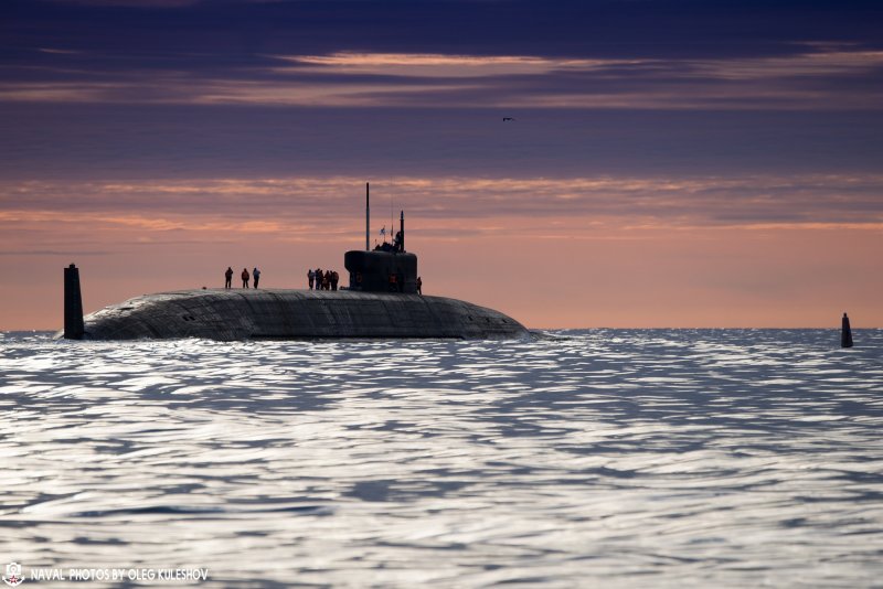 Подводный крейсер стратегического назначения проекта 955 "Борей"