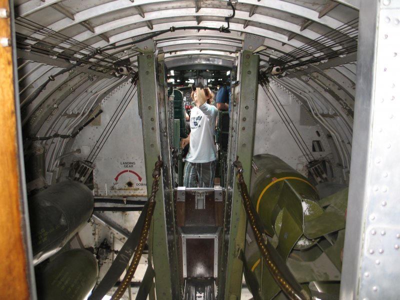 B-17 Flying Fortress внутри