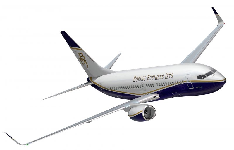 Боинг 737 без фона