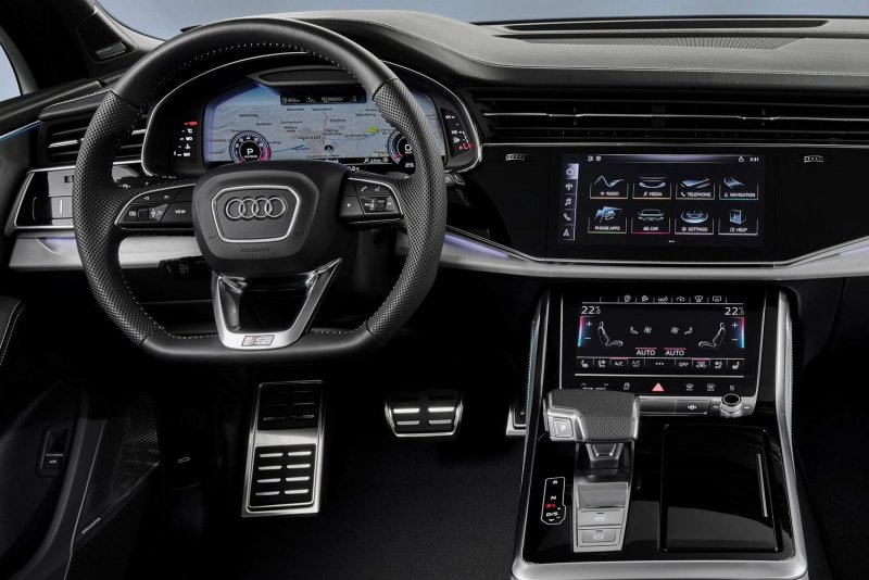 Ауди q7 2020 салон
