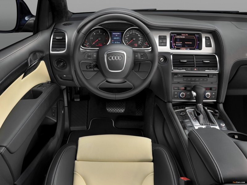Audi q7 салон