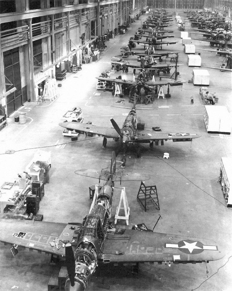 Авиационный завод Самара 1941 г