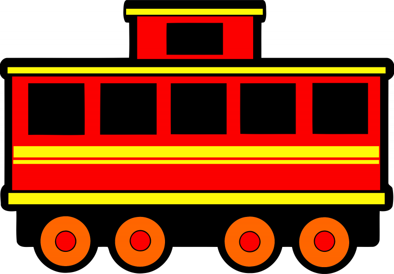 Клипарт поезд на прозрачном фоне