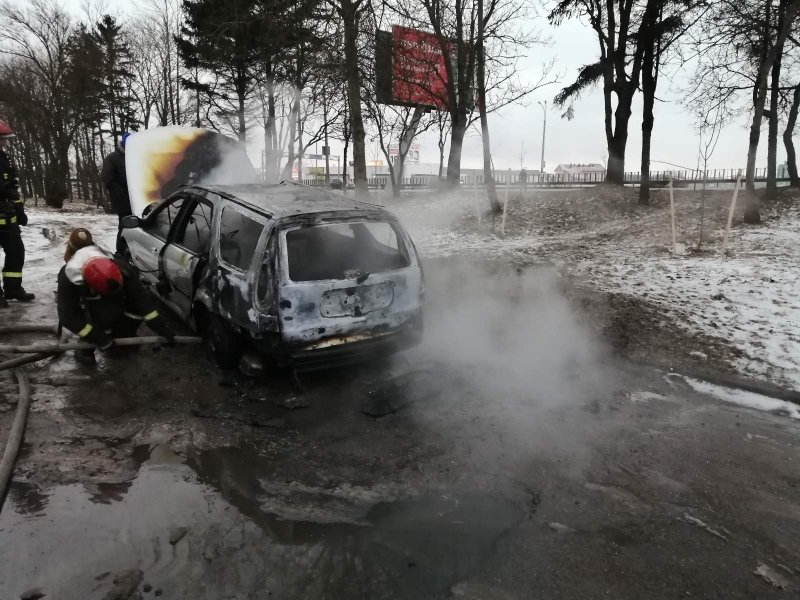 Возгорание автомобиля