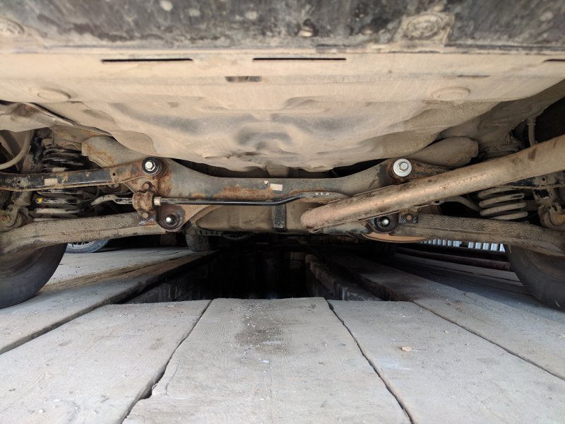 Kia Ceed задняя подвеска