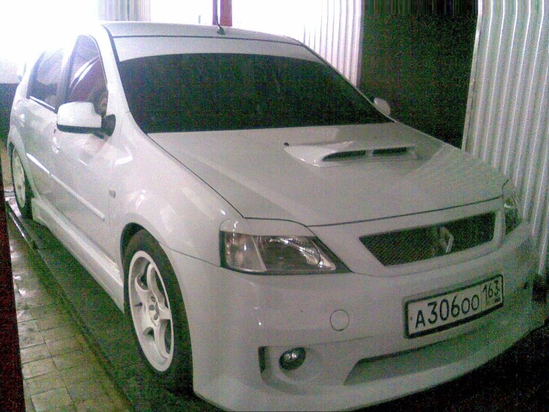 Тюнинговые бампера на Renault Logan 2