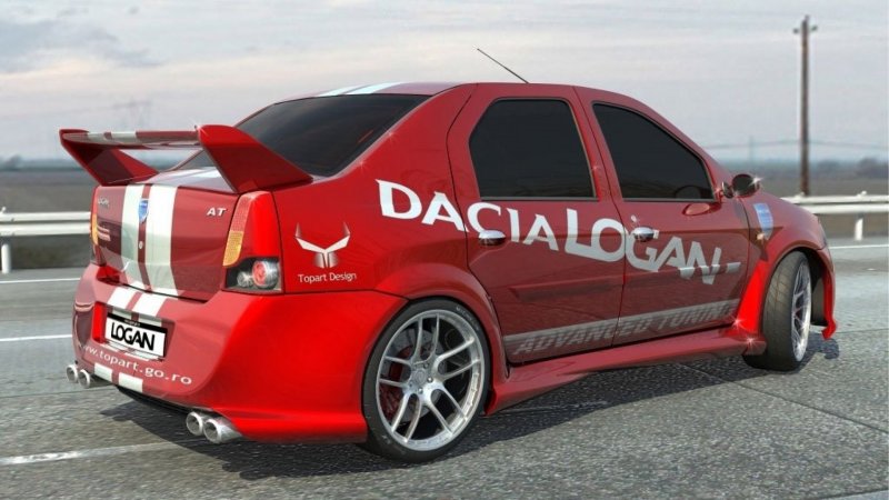 Renault Logan 2021 в обвесе