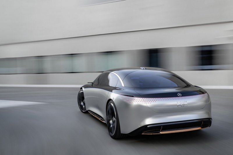 Мерседес Benz Vision EQS