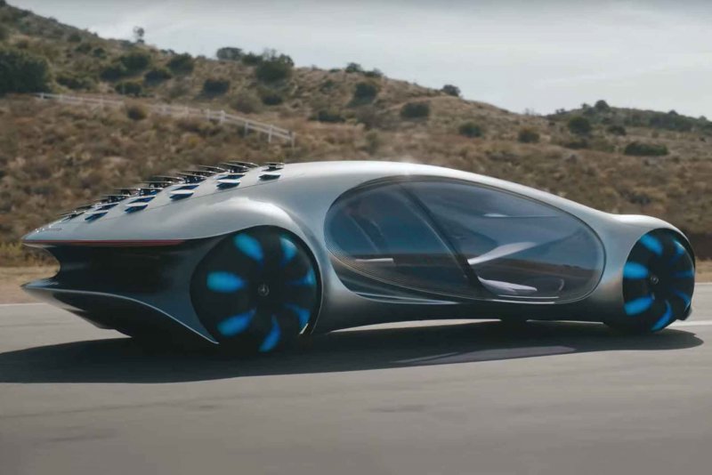 Электрокар Мерседес Benz Vision