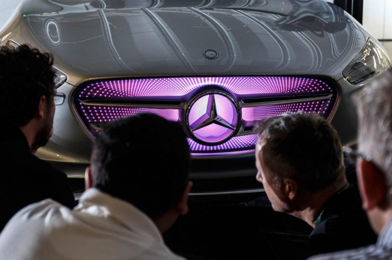 Электрокар Мерседес Benz IAA