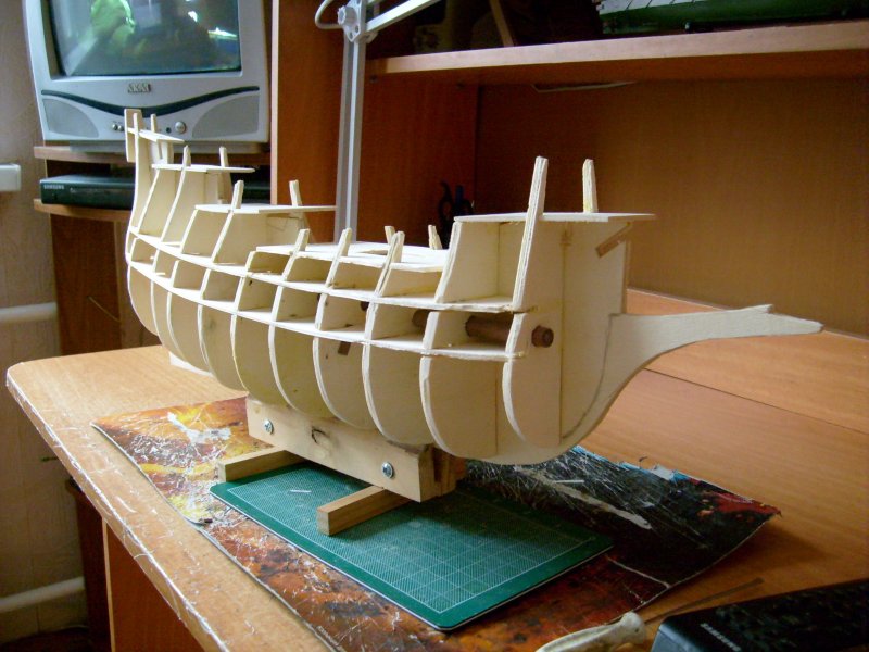 Корабль из фанеры