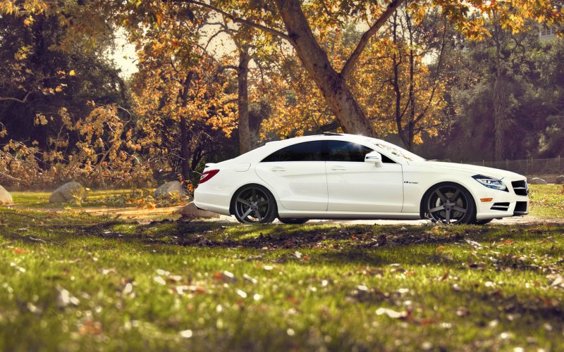 Мерседес CLS 63 AMG на рабочий стол