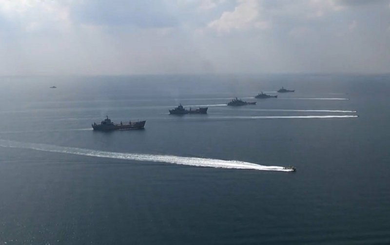 Учения ВМФ Кавказ 2020