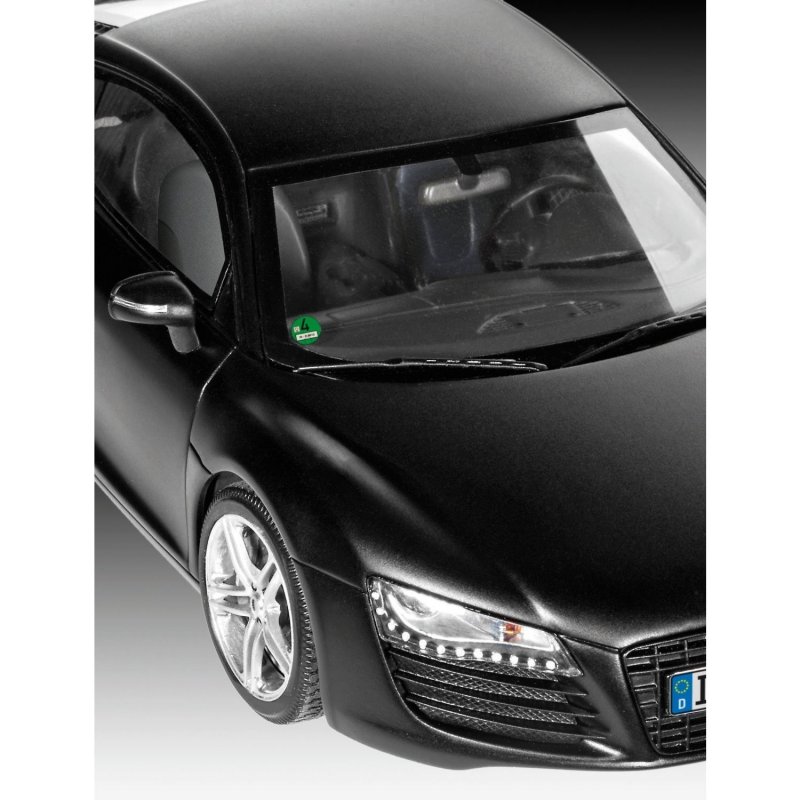 07057 Revell 1/24 автомобиль Audi r8, черный
