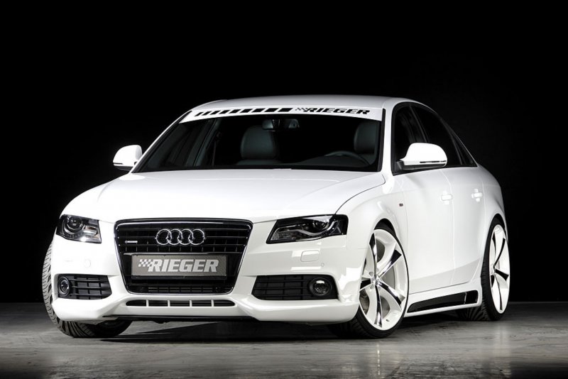 Audi a4 обвес Rieger