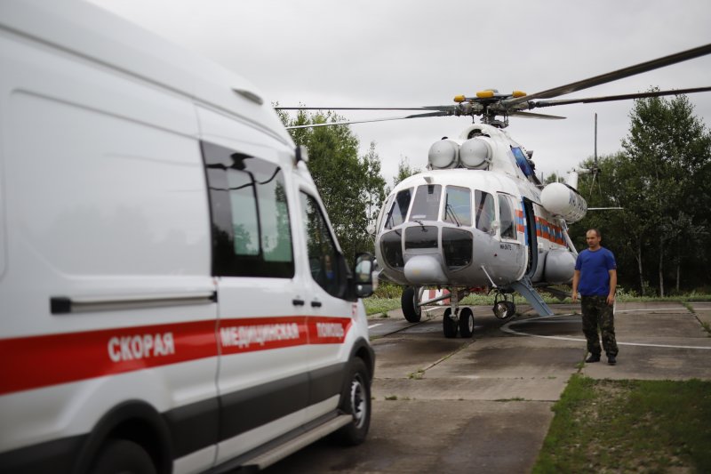 Вертолет 15 больницы