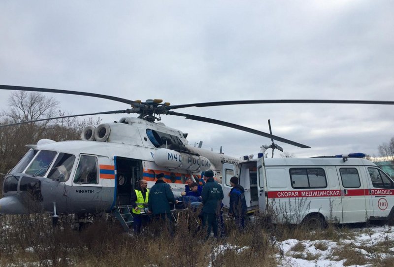 Вертолет ми-8 санавиация