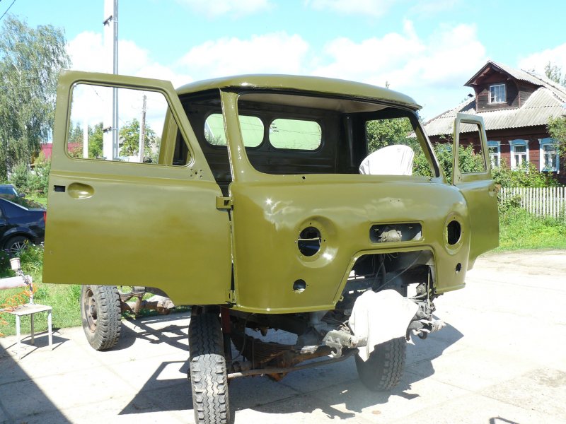 Хаки 303 УАЗ 452